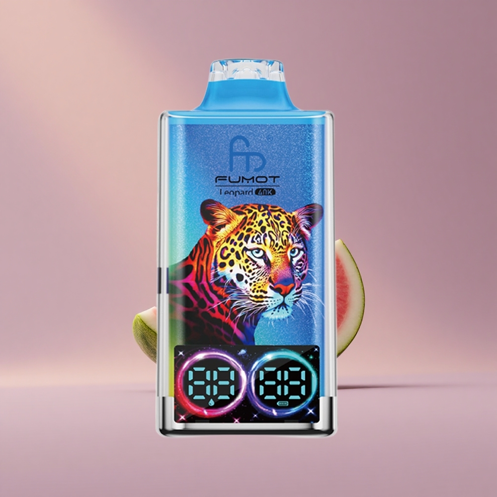 Fumot Leopard 40K Dvojitý Melónový Bubblegum 5%