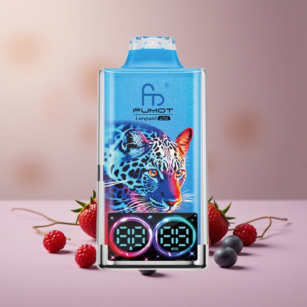 Fumot Leopard 40K Jahodovo-Čučoriedková Dual Mesh 5%