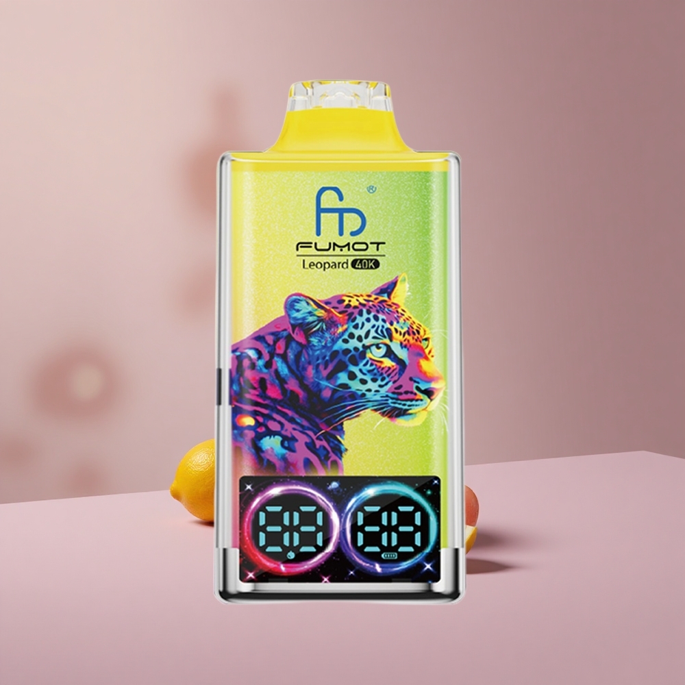 Fumot Leopard 40K Ružová Limonáda s 5% Nikotínu a Dual Mesh