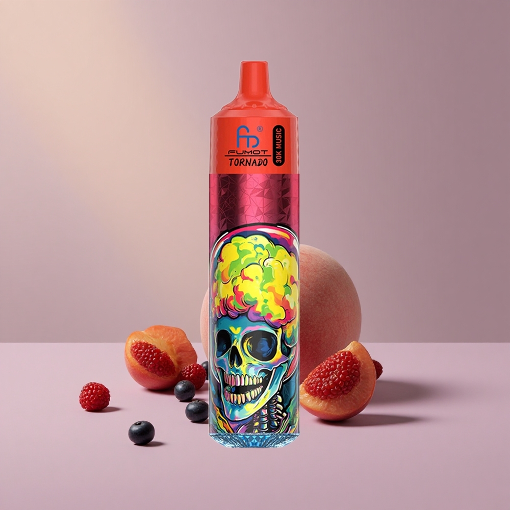 Fumot Randm Tornado 30000 Broskyne Bobule s 30mL a 1.0 Ohm