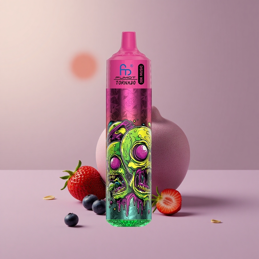 Fumot Randm Tornado 30000 Jahoda Čučoriedka 30mL 1.0 Ohm