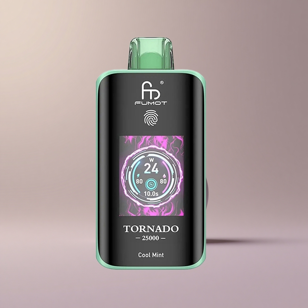 Fumot Tornado 25000 Chladivá Mätová HD Batéria 700mAh