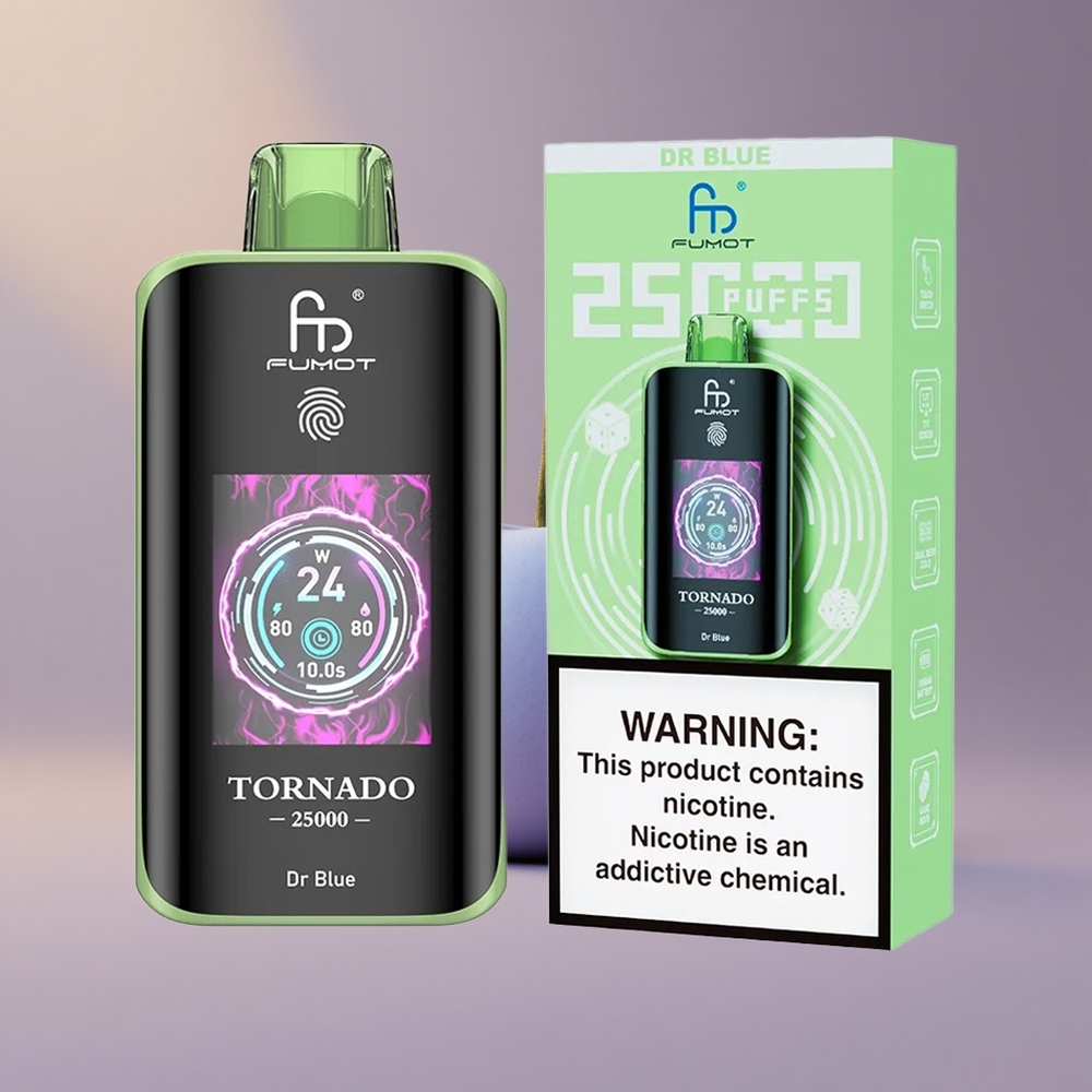 Fumot Tornado 25000 Dr Modrý Typ-C 20ml