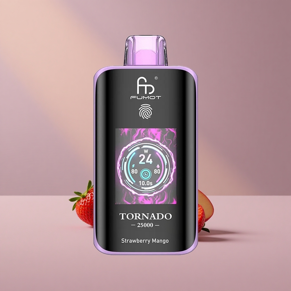 Fumot Tornado 25000 Jahodový Mango HD Typ-C
