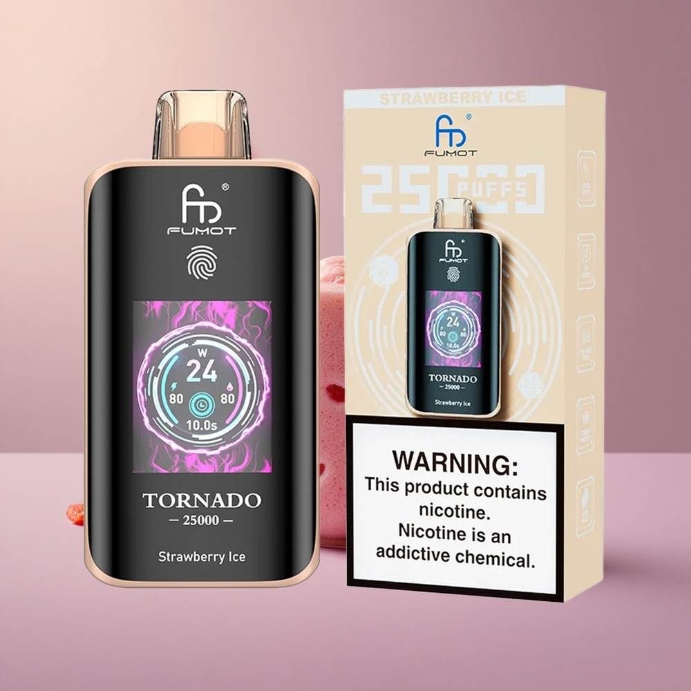 Fumot Tornado 25000 Jahodový ľad HD 700mAh