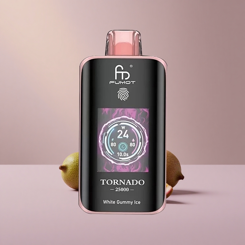 Fumot Tornado 25000 Kiwi Maracuja Guava s HD obrazovkou a 20ml náplňou