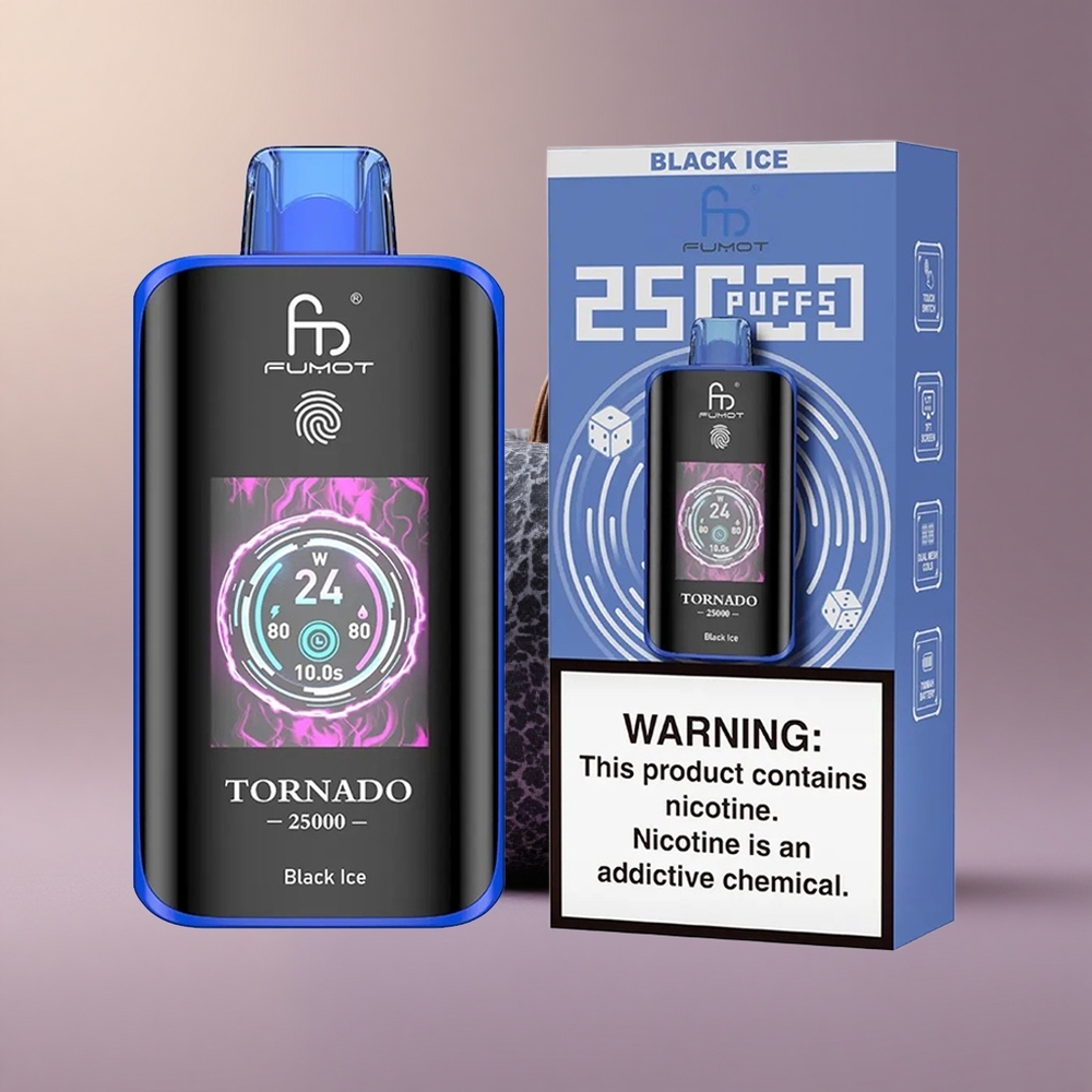 Fumot Tornado 25000 Čierny Ľad HD 20ml