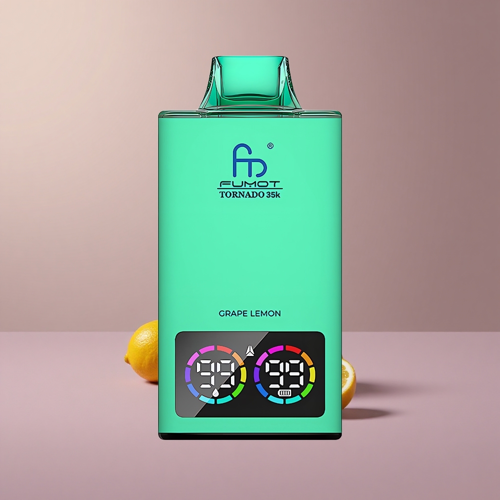 Fumot Tornado 35000 Hrozno Citrón Dual Mesh RGB