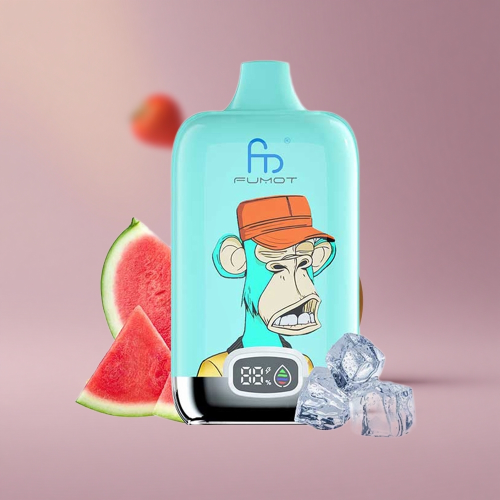 Fumot Tornado Digital Box 12000 Jahodový Donut Mesh 20ml