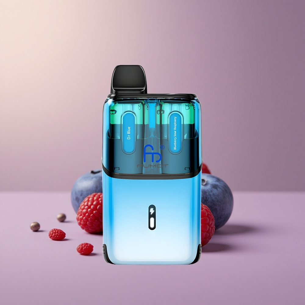 Fumot Ultra T32000 Dr Blue - Čučoriedka Kyslá Malina s 800mAh Batériou a Typ-C Nabíjaním