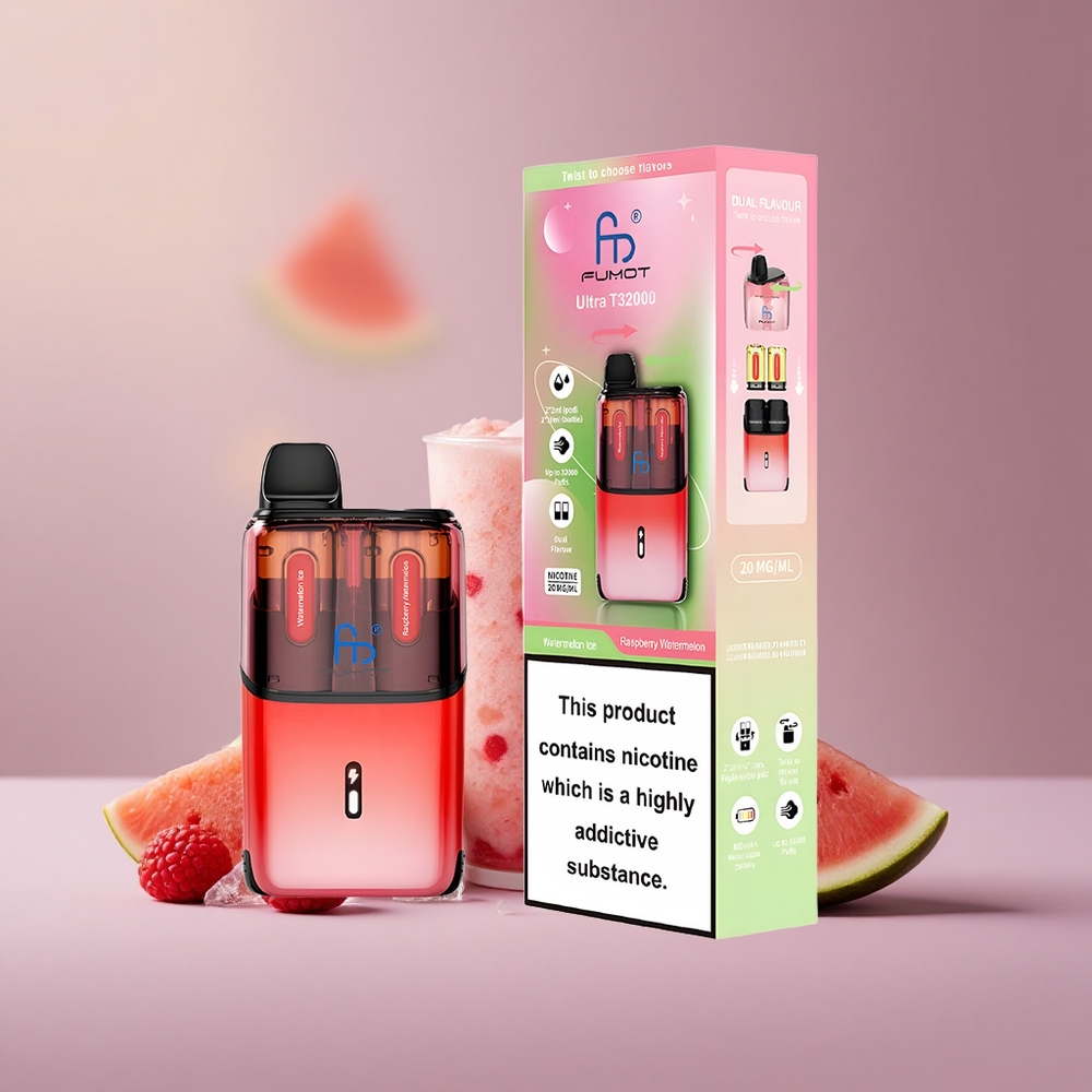 Fumot Ultra T32000 Melónový ľad - Malina Melón s 800mAh Batériou