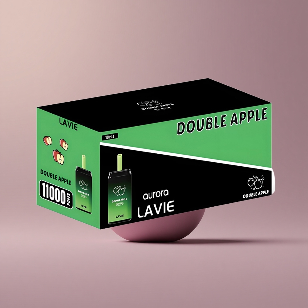 Lavie Aurora 11000 Dvojité Jablko 22ML 650mAh