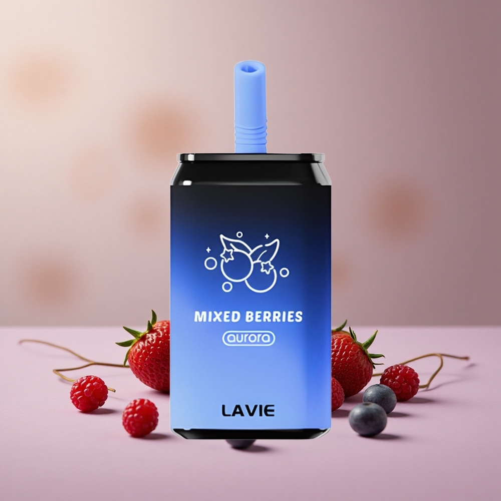 Lavie Aurora 11000 Jahodovo-Malinový 22ML 650mAh