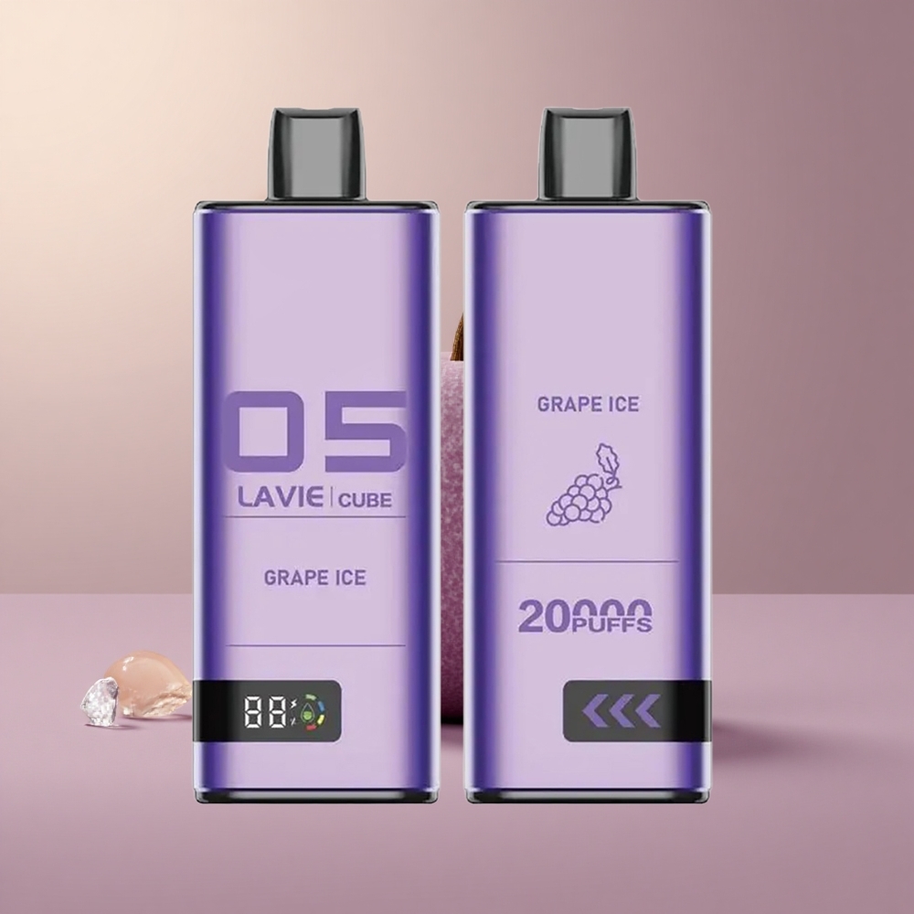 Lavie Cube 20000 Hroznový Ľad s Typ C a 28ML