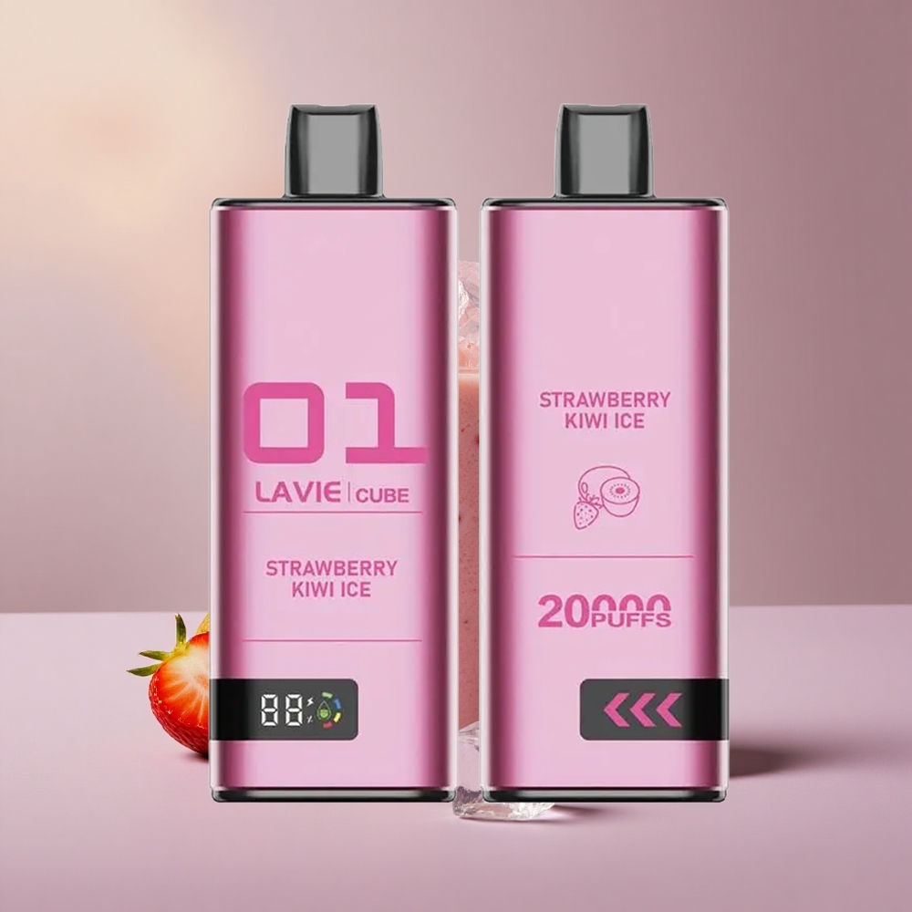 Lavie Cube 20000 Jahodové Kiviové Ľadové 28ML Type C