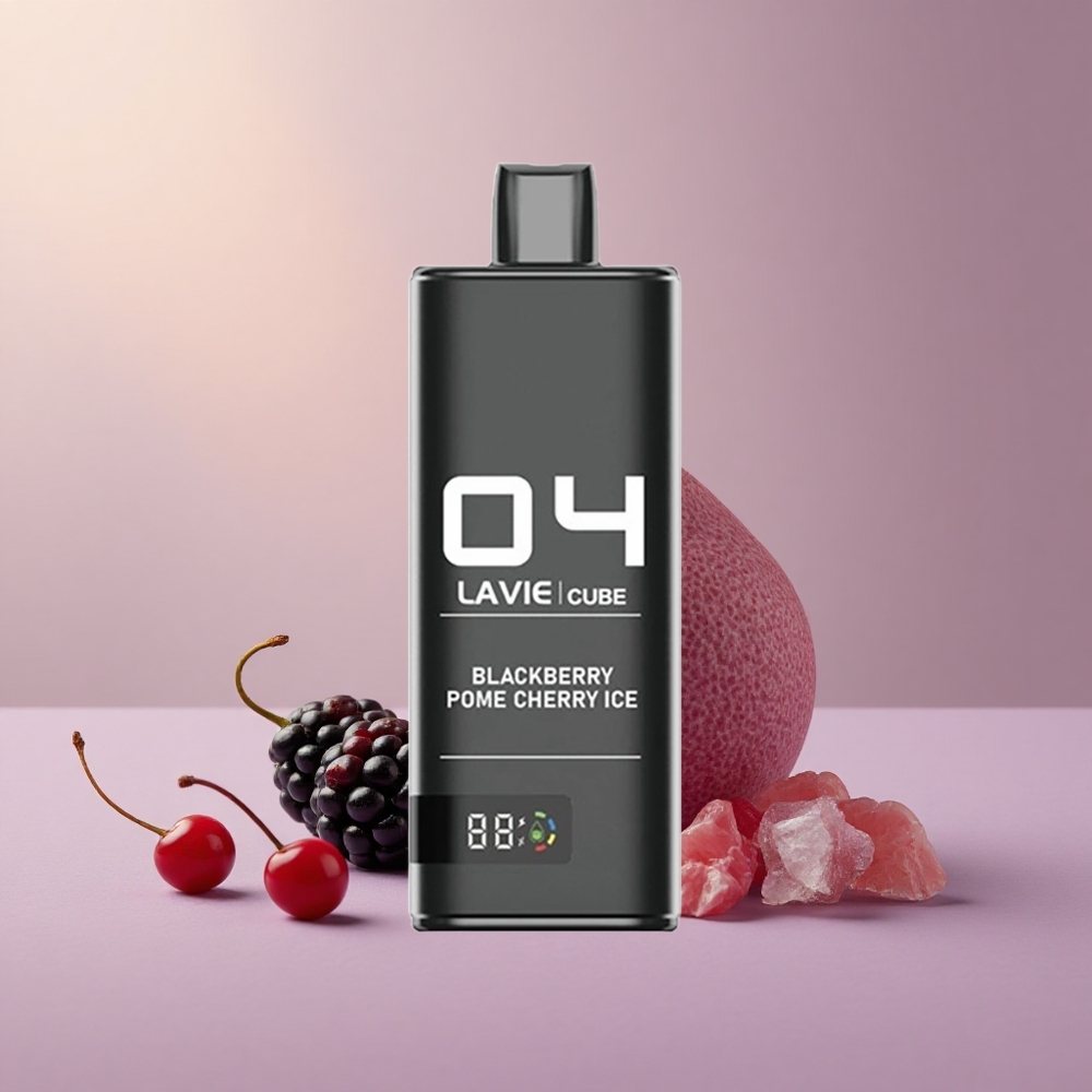 Lavie Cube 20000 Čierna Malina Pomarančový ľad 28ML Type C