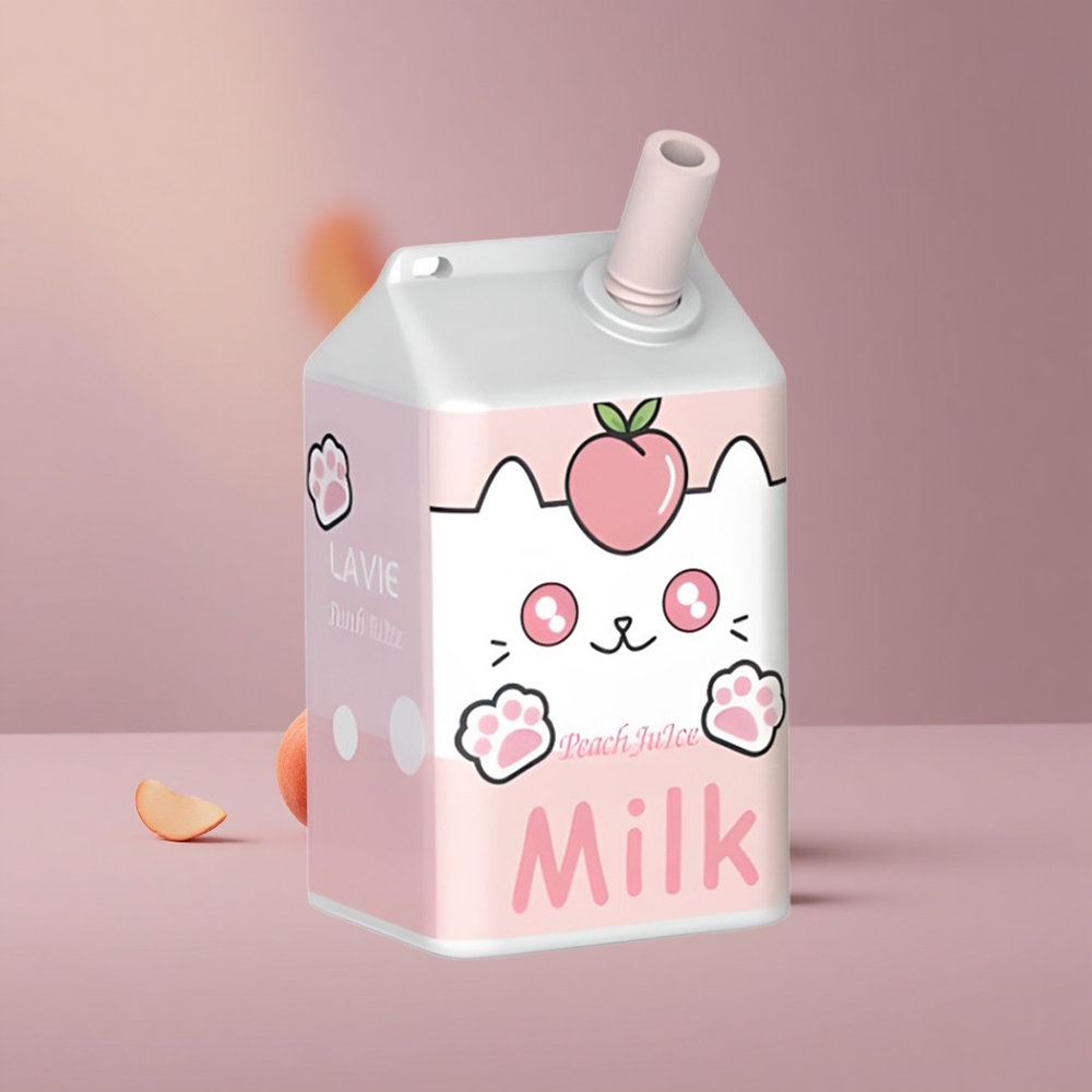 Lavie Milk 7000 Broskyňová Šťava 16ML