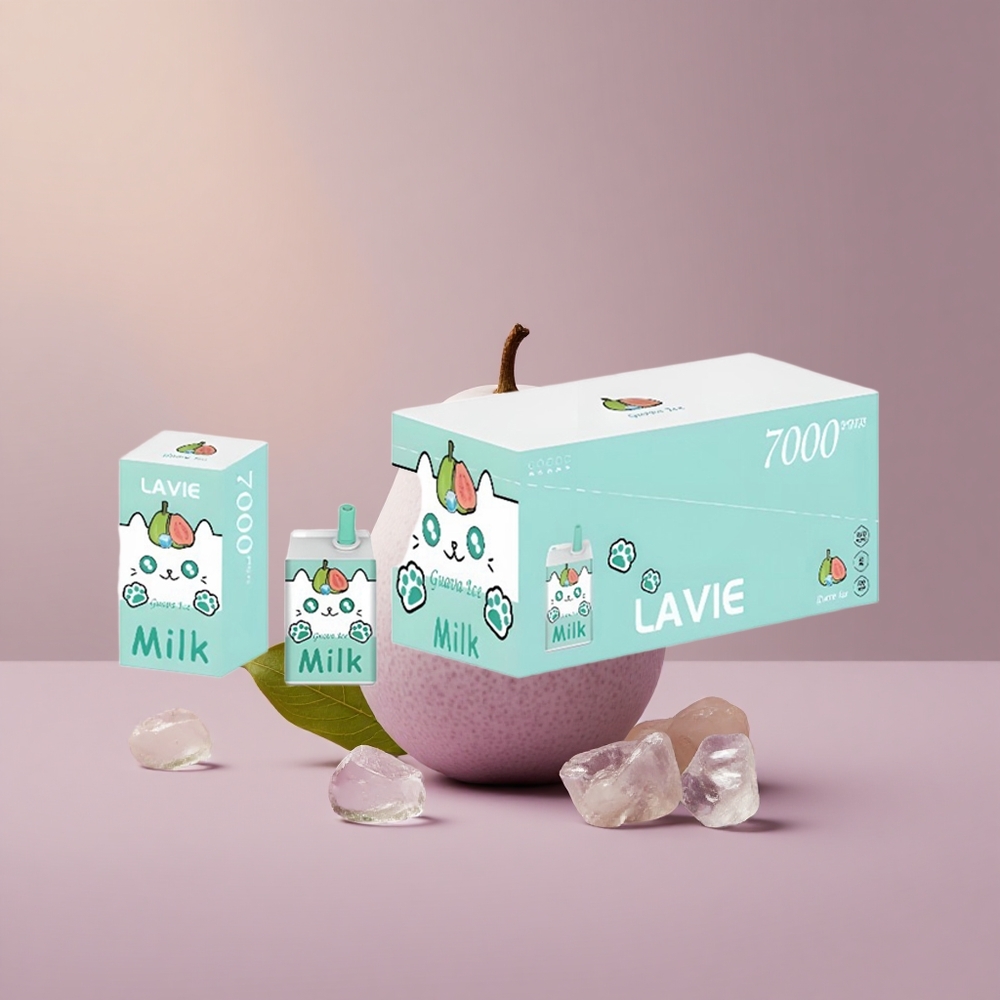 Lavie Milk 7000 Guava Ľad s 16ML a 600mAh
