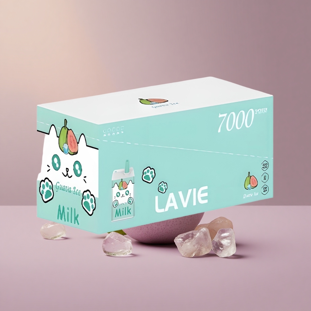 Lavie Milk 7000 Guava Ľad s 16ML a 600mAh