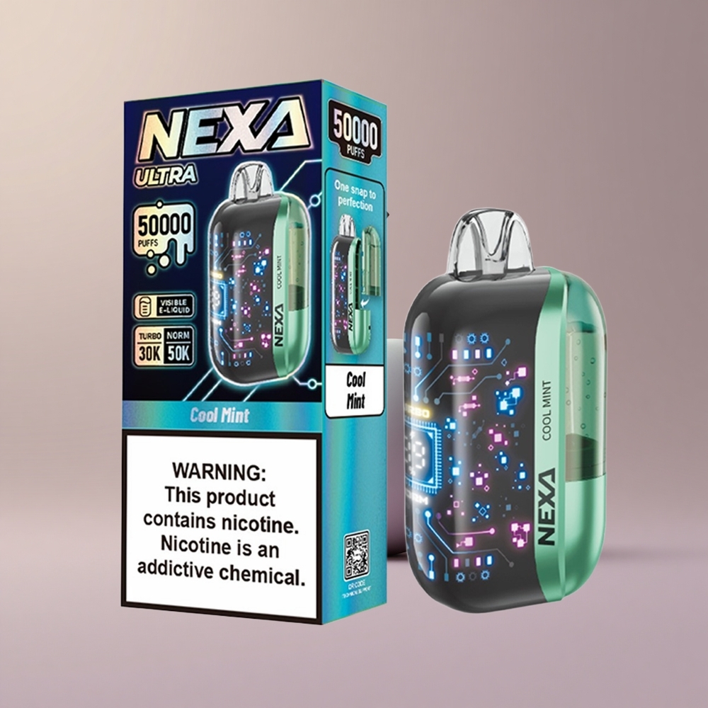 NEXA Ultra 50000 Chladivá Mätová Ultra s 50K a Typom-C