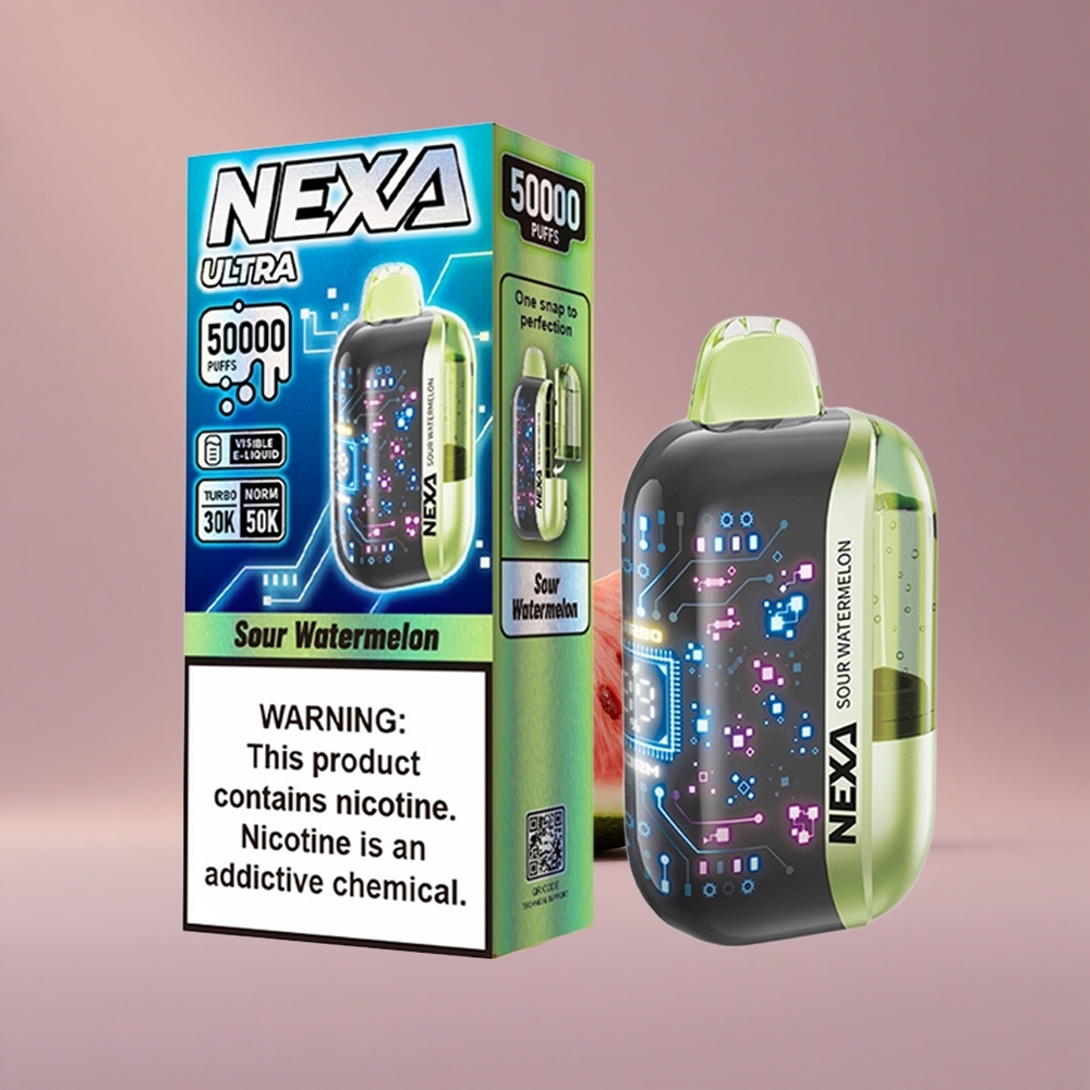 NEXA Ultra 50000 Kyslý Vodný Melón Ultra 20ml Typ-C