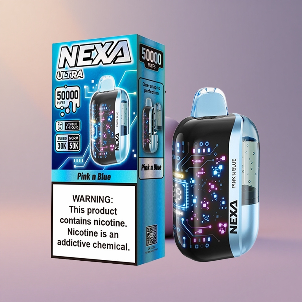 NEXA Ultra 50000 Ružovo Modrý Ultra Dual Mesh
