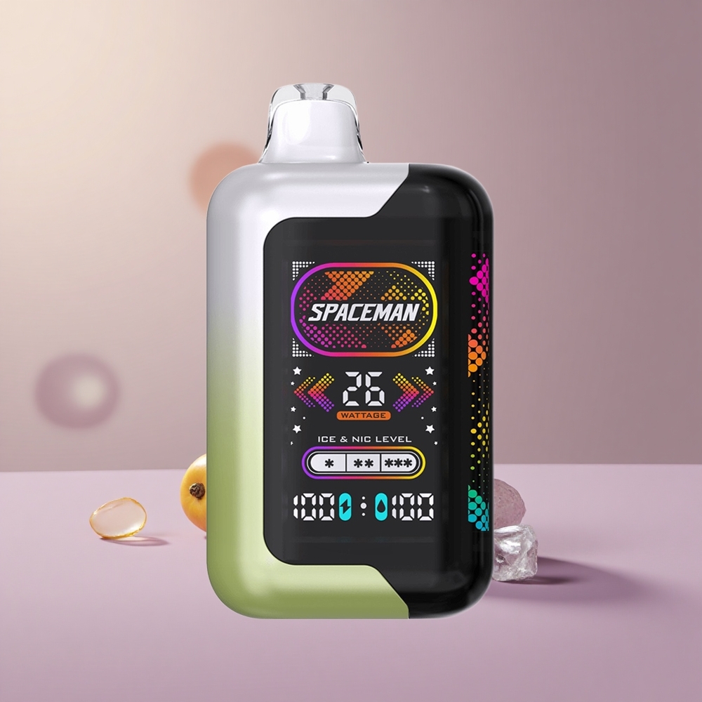 SMOK SPACEMAN SP40000 Biela Hroznová Ľadová 1000mAh 20ml