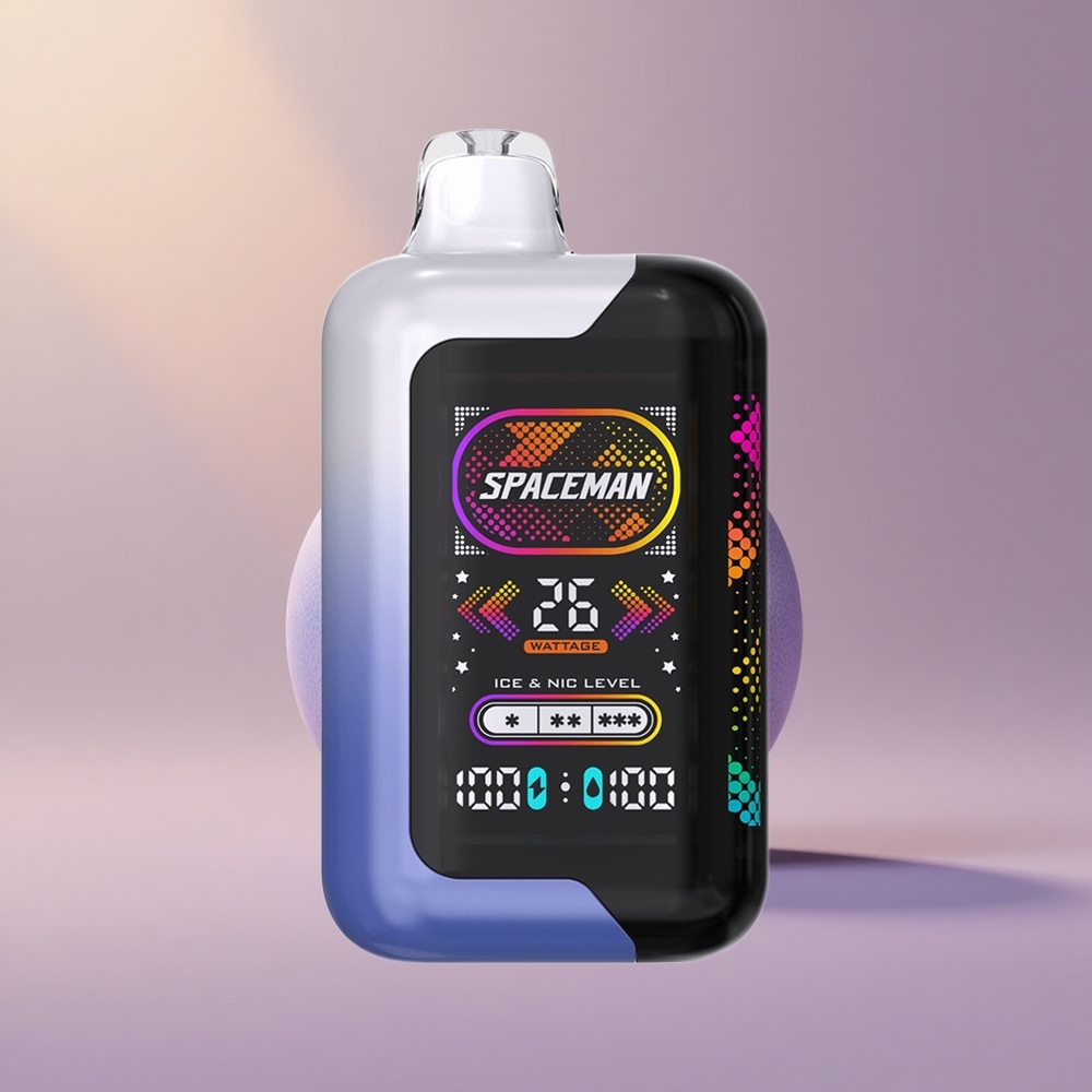 SMOK SPACEMAN SP40000 Modrá Malina Ľad 20ml 50mg