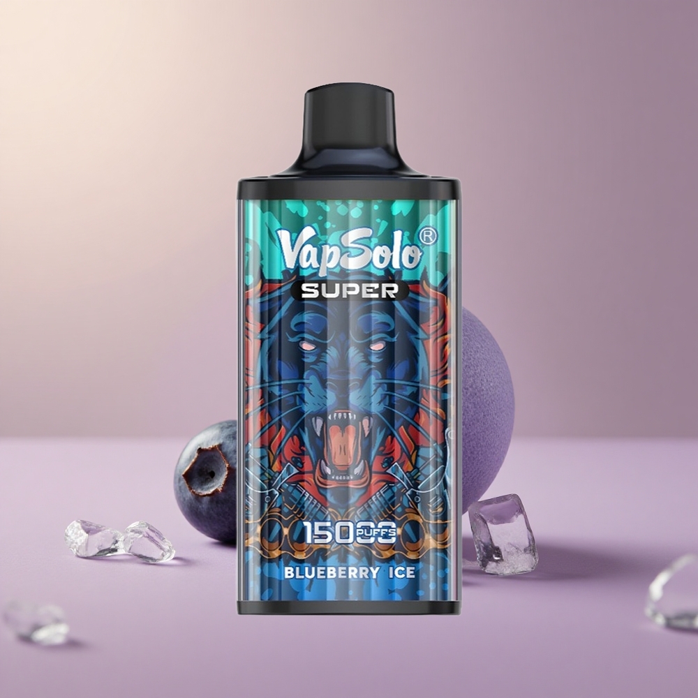 Vapsolo Super 15000 Boruvkový ľad s Typ-C