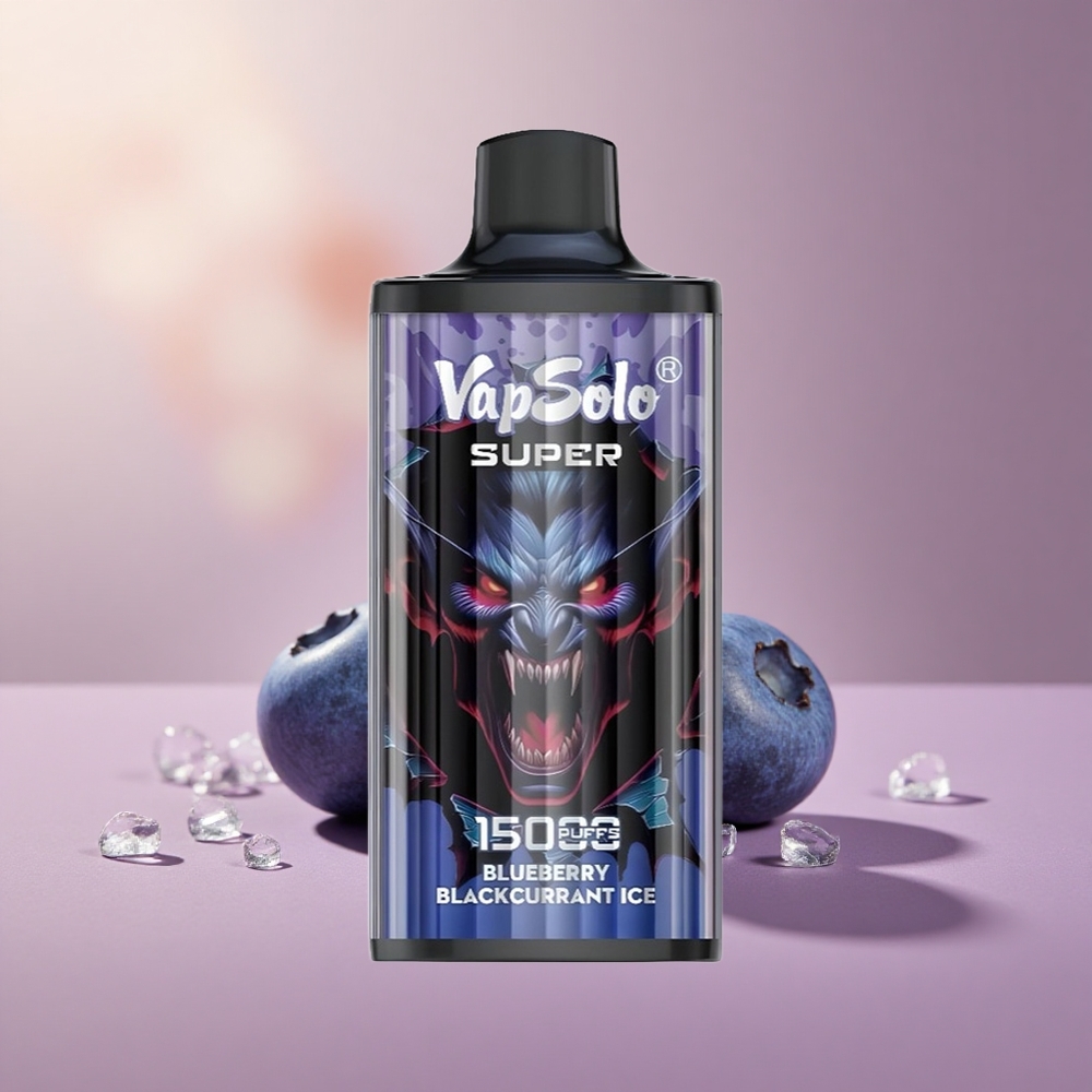 Vapsolo Super 15000 Čučoriedka Ríbezľa Ľadová 850mah Mesh