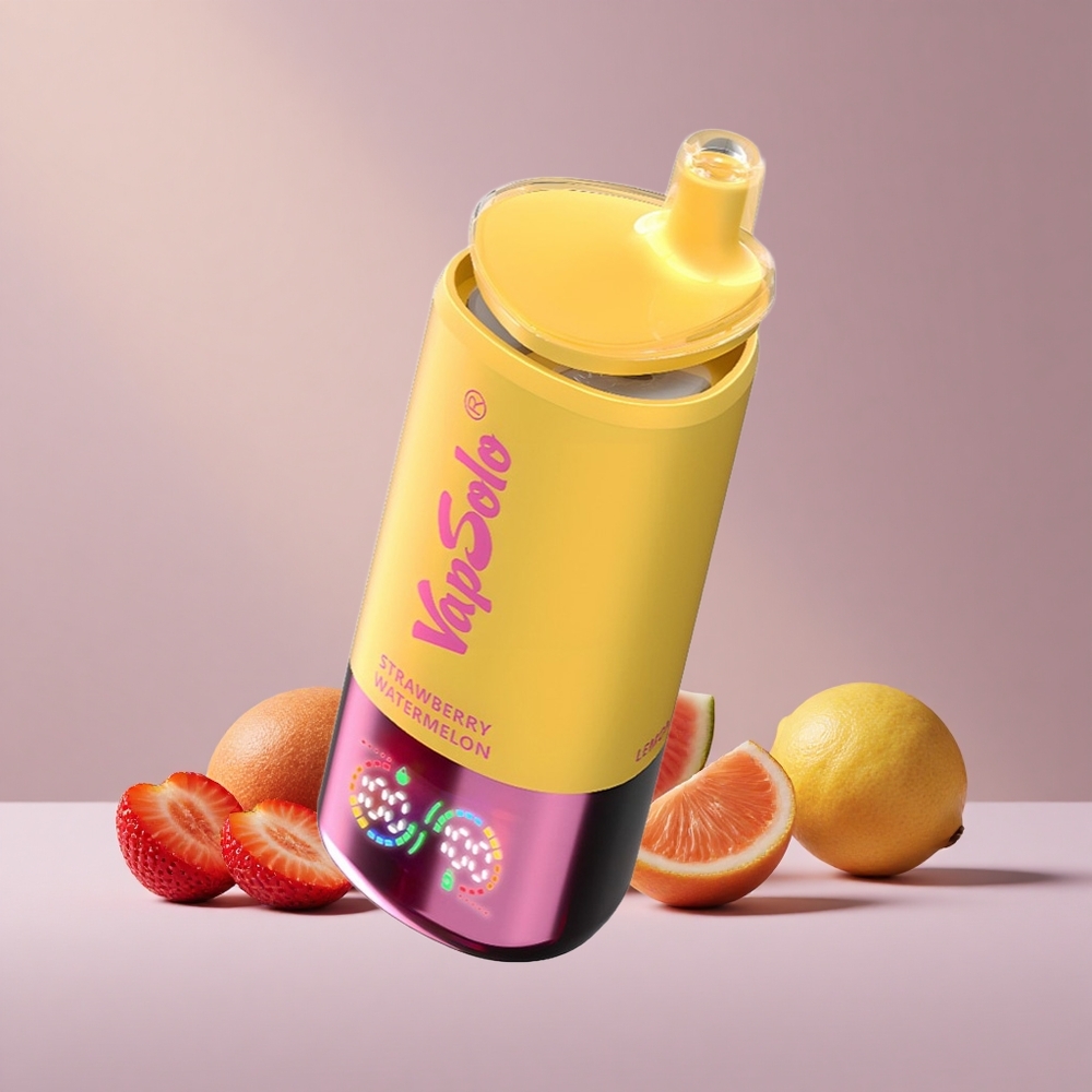 Vapsolo Triple 30000 Jahodový Melón a Citrónová Broskyňa s 40ml a Typ-C