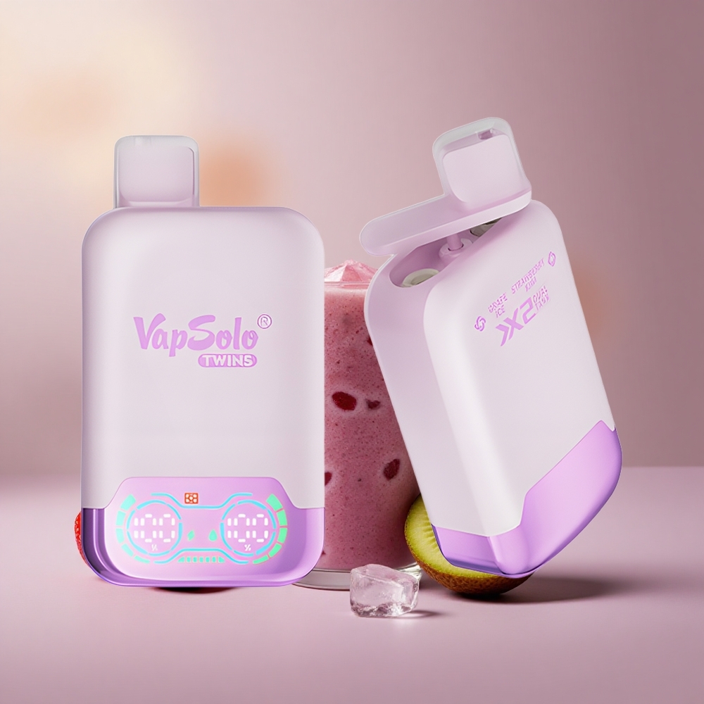 Vapsolo Twins 20000 Hroznový ľad & Jahoda Kivi 40 ml Typ-C