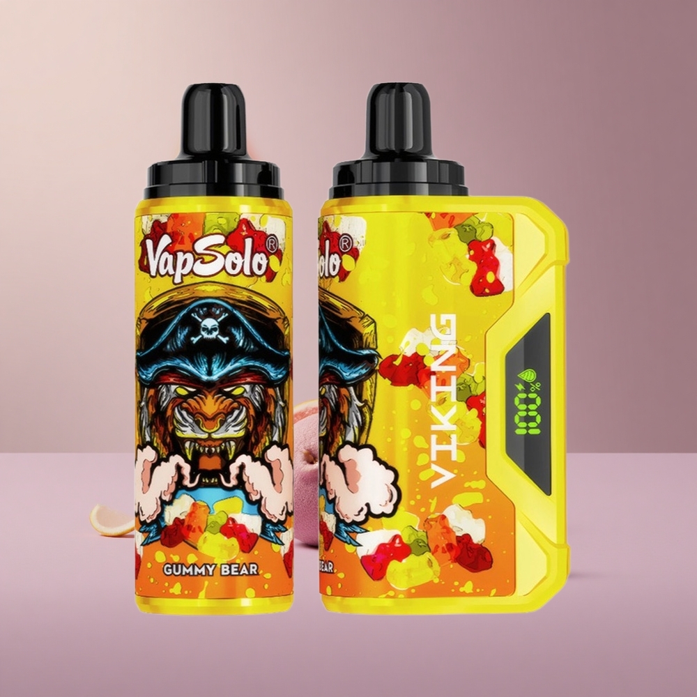 VapSolo VIKING 12000 Medvedík 22ml Type-C