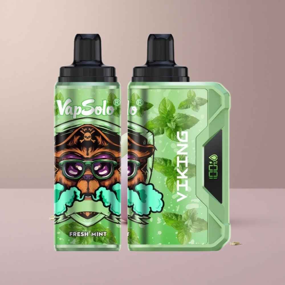 VapSolo VIKING 12000 Čerstvá Mäta s Typ-C Nabíjaním