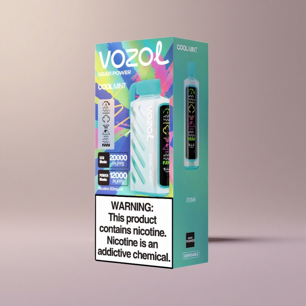 VOZOL Gear Power 20000 Chladivá Mätová Dual Mesh 20mL