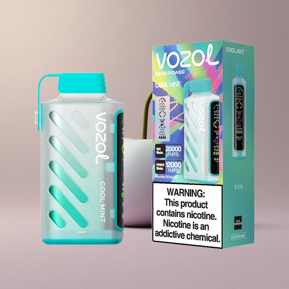 VOZOL Gear Power 20000 Chladivá Mätová Dual Mesh 20mL