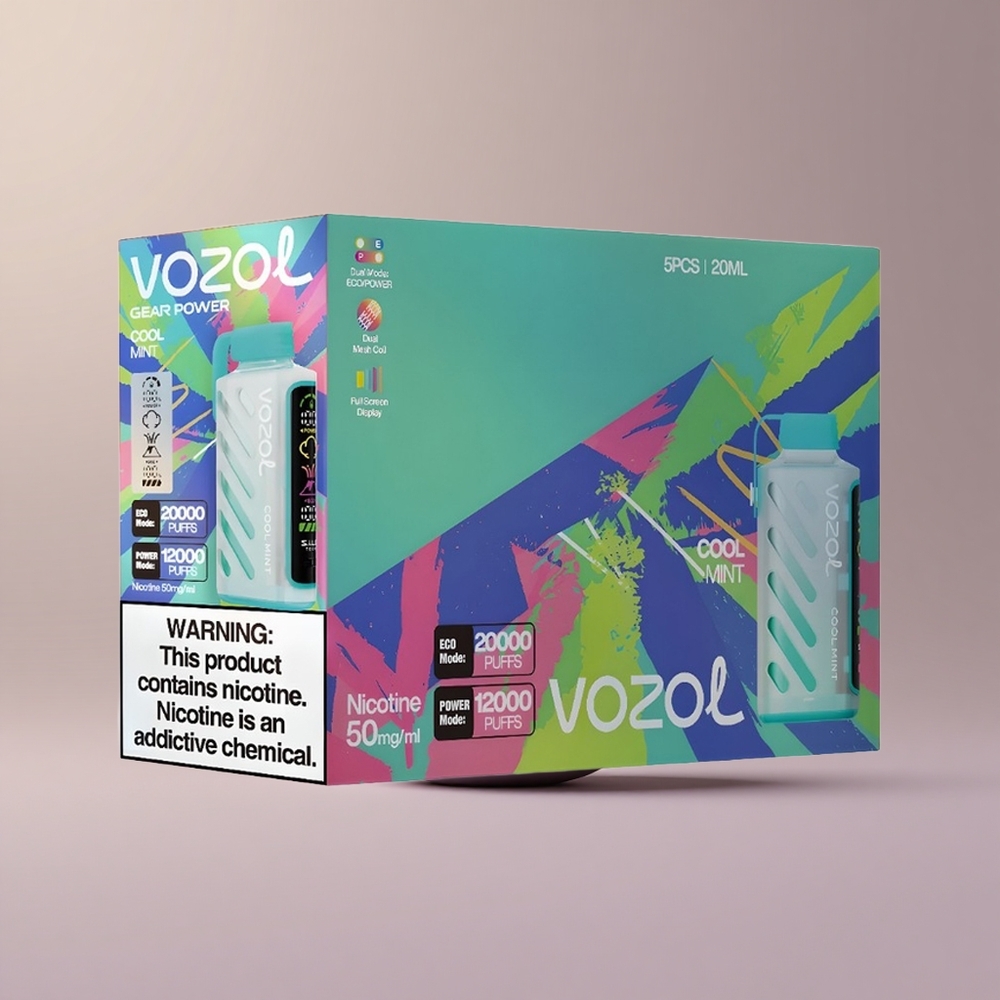 VOZOL Gear Power 20000 Chladivá Mätová Dual Mesh 20mL