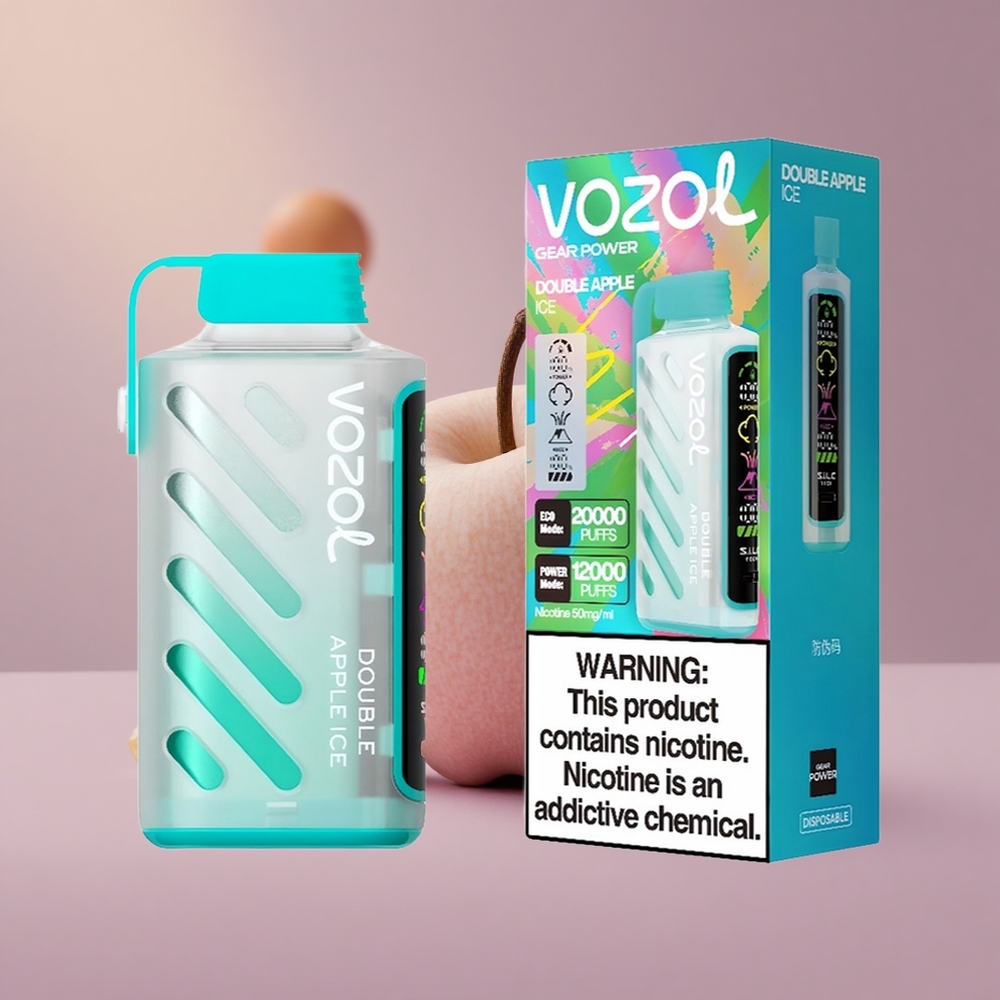 VOZOL Gear Power 20000 Dvojité Jablko Ľad s Full Screen Display a Dual Mesh Coil