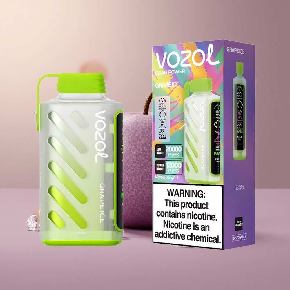 VOZOL Gear Power 20000 Hroznový ľad s Dual Mesh Coil a Full Screen Display
