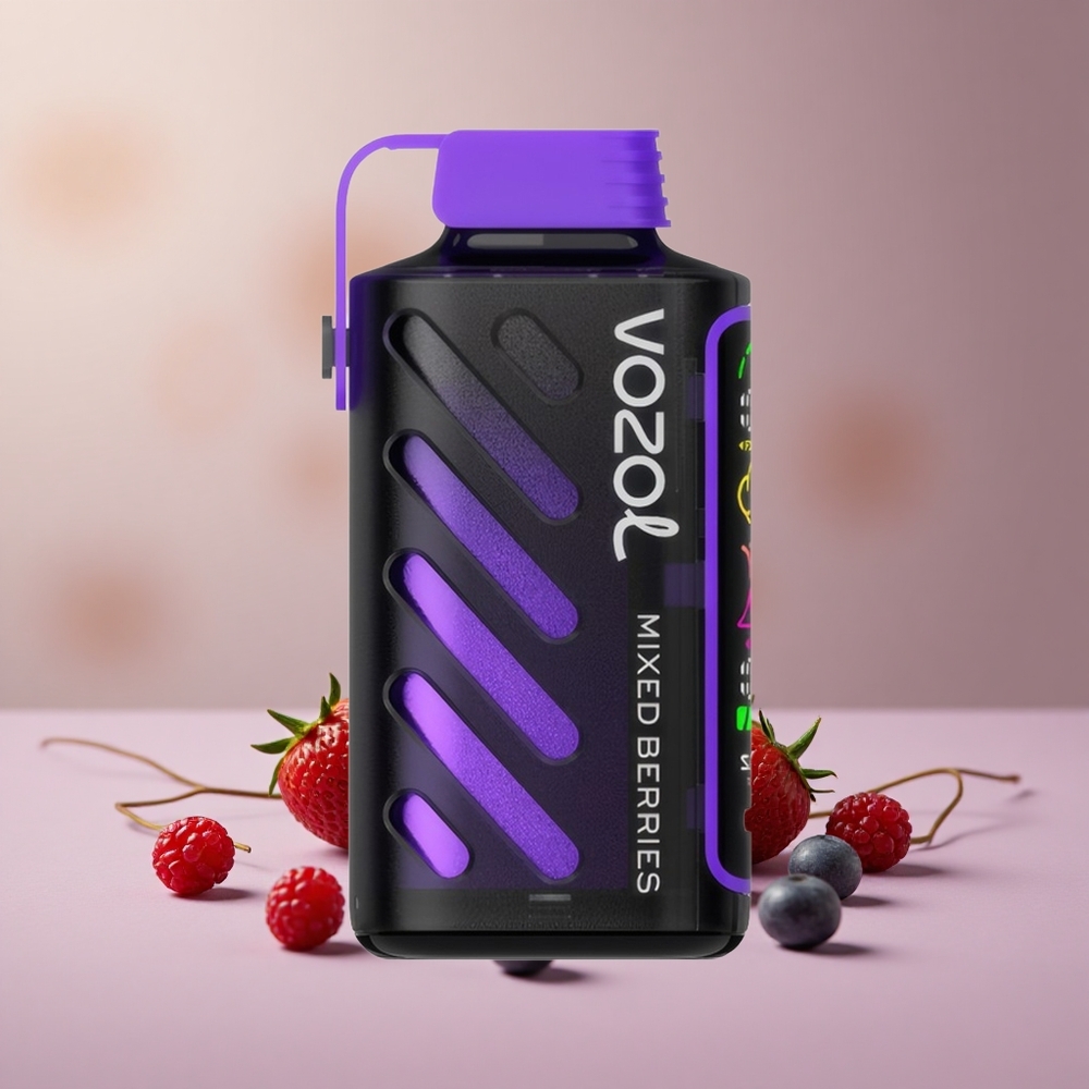 VOZOL Gear Power 20000 Jahodovo-Čučoriedková Dual Mesh 20mL