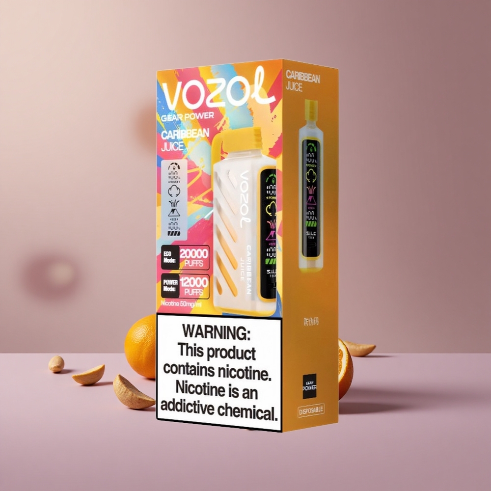 VOZOL Gear Power 20000 Karibský Džús Dual Mesh 20mL