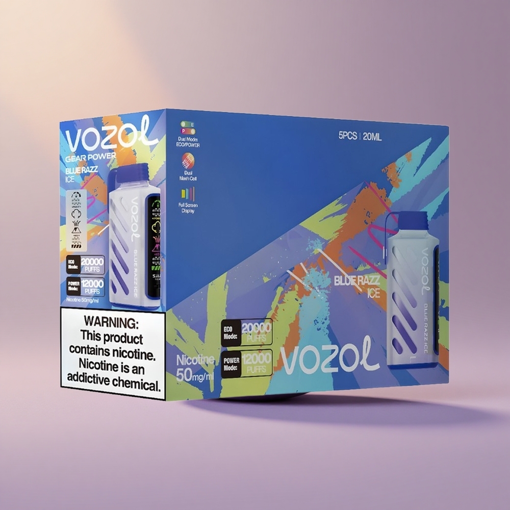 VOZOL Gear Power 20000 Modrá Malina Ľadová s Dual Mesh