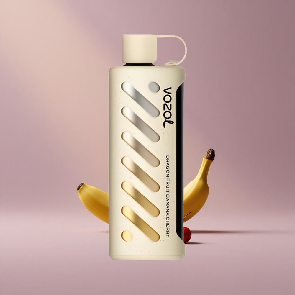 VOZOL Gear Shisha 25000 Dragon Fruit Banana Cherry s 5mg Nikotínom a Dual Mesh Módmi