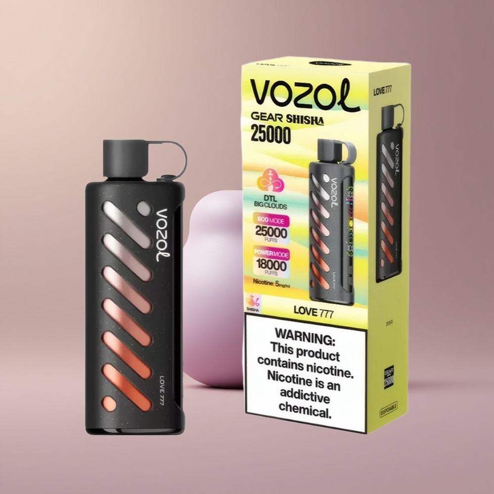 VOZOL Gear Shisha 25000 Láska 777 Dual Mesh