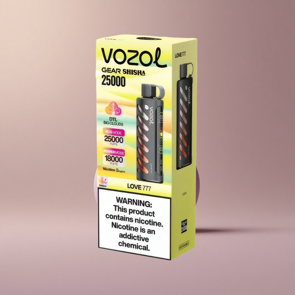 VOZOL Gear Shisha 25000 Láska 777 Dual Mesh