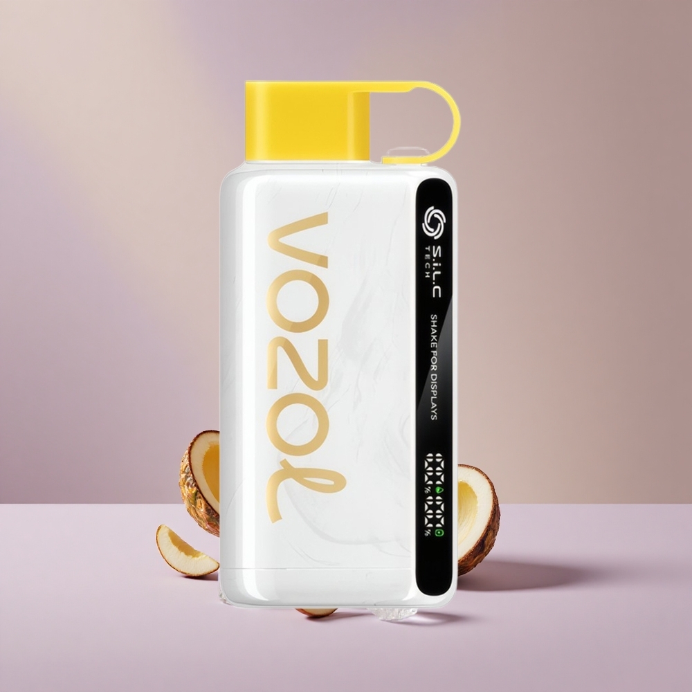 VOZOL STAR 9000/12000 Ananasový Kokosový ľad s Recyclovaným Plastom a Rýchlym Nabíjaním