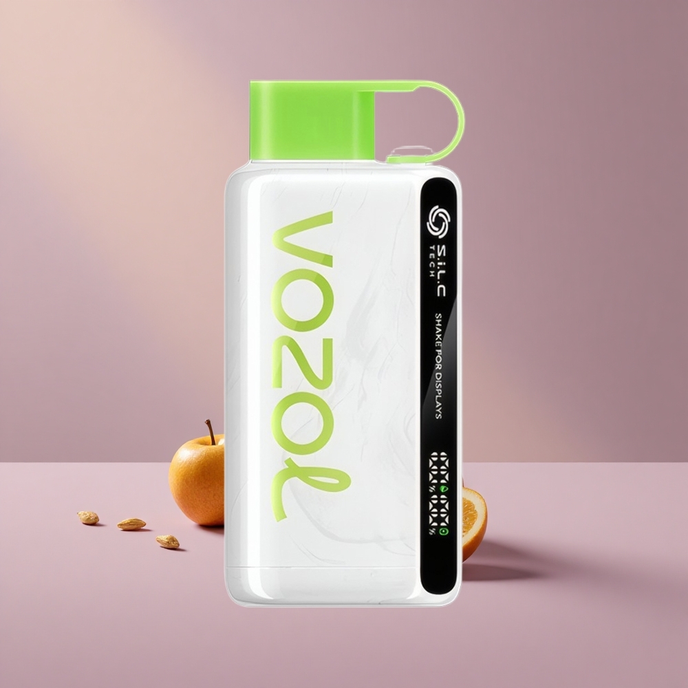 VOZOL STAR 9000/12000 Kyslé Jablkové Ľadové s Rýchlym Nabíjaním a Recyklovaným Plastom
