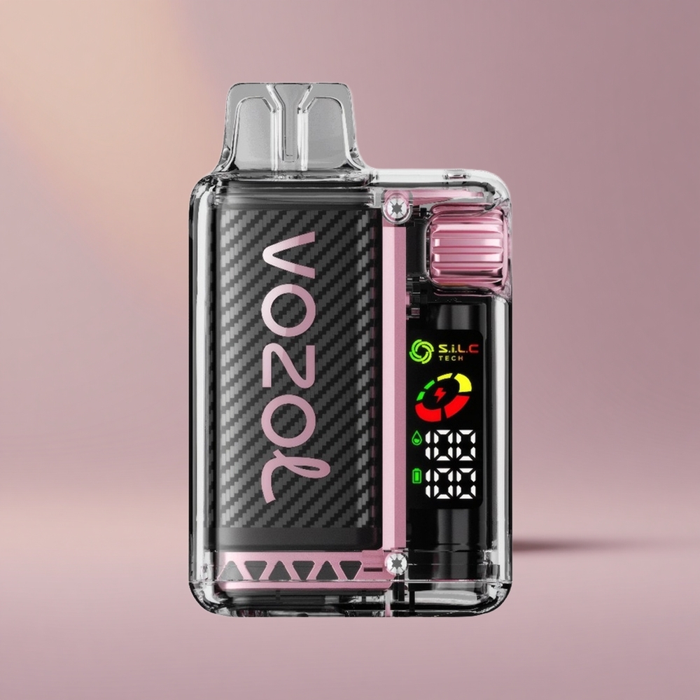 VOZOL Vista 20000 Broskyňový ľad s OLED a S.i.L.C Tech Dual Mesh
