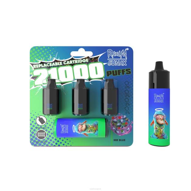 RandM Sunax 21000 airflow control pod vymeniteľné vape zariadenie 1ks TV4Z269 - RandM tornado cena - ružová limonáda