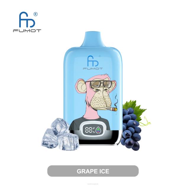 Fumot Original RandM Digital Box Batéria s kapacitou 12 000 a výparník s tekutým displejom TV4Z10 - tornado vape SK - ľadový pop